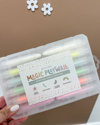 Cherrypick - Dustless Chalk Crayons (Box of 12): Neon