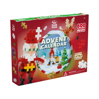 Plus-Plus USA - Woodland Christmas Advent Calendar