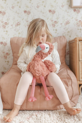 Mindful and Co Kids USA - Francesca The Weighted Flamingo Toy