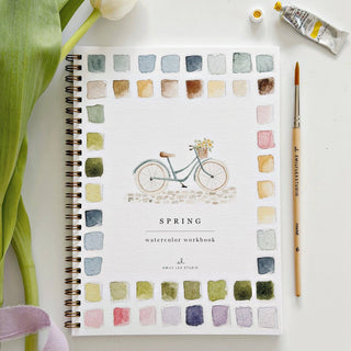 EMILY LEX STUDIO- SPRING WATERCOLOR WORKBOOK