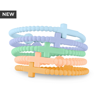 Ryan & Rose - Jesus Bracelets - 5 Packs: Alloy, Extra Small