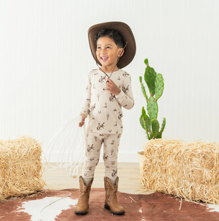 Kyte Baby Pajama Set for Toddler in Classic Cowboy