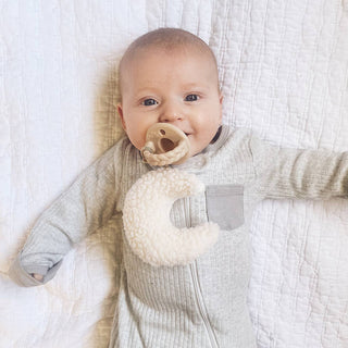 Itzy Ritzy - Sweetie Pal™ Plush & Pacifier: Skye the Moon