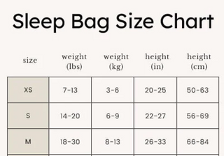 Kyte Baby Sleep Bag in Oat 1.0 TOG
