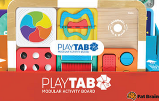 Fat Brain Play Tab Modular Activity Board