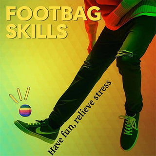 Showcase - Kixaroo 2 Crochet Footbag Juggling Sack