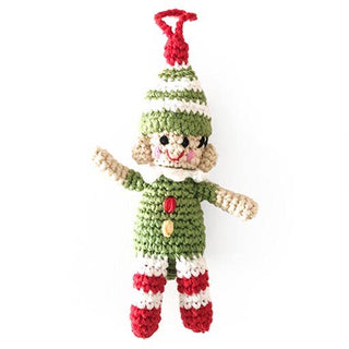 Handmade Elf Ornament