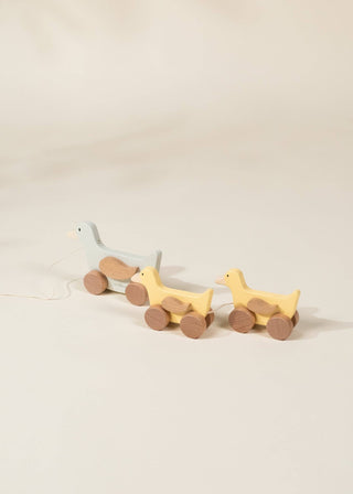 Coco Village - Duck Family Pull Toy