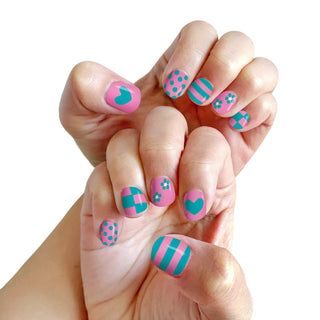 Piggy Paint - Twirly Teal Piggy Paint Pen - Kids Non-toxic Nail Polish: Default Title