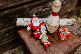 Handmade Elf Ornament
