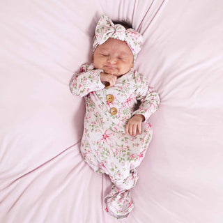 CADEN LANE - BOW IN BLOOM KNIT LARGE BOW HEADWRAP