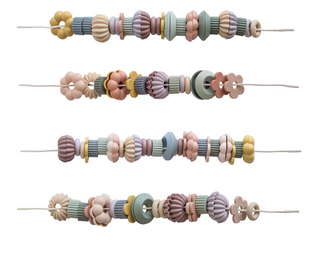 MUSHIE LACING BEAD TOY SET