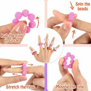 Ella Blue - Sensory fidget rings