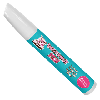 Piggy Paint - Twirly Teal Piggy Paint Pen - Kids Non-toxic Nail Polish: Default Title