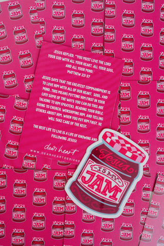 Dear Heart - Jesus Is My Jam Sticker I Christian Sticker I Gift