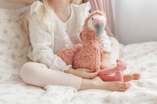 Mindful and Co Kids USA - Francesca The Weighted Flamingo Toy