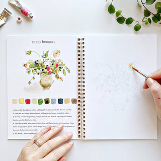 EMILY LEX STUDIO- BOUQUETS WATERCOLOR WORKBOOK