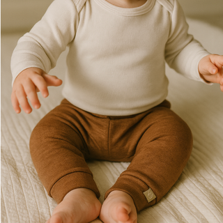 Cuffed Pants Organic | Cinnamon