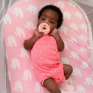 Itzy Ritzy - *NEW SIZE* Sweetie Soother™ Pacifier Sets (2-pack): Toast + Buttercream Braids