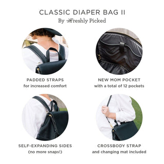 Freshly Picked - Butterscotch Classic Diaper Bag II