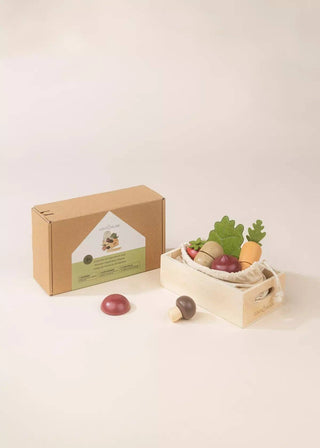 Coco Village - Wooden Vegetables Playset