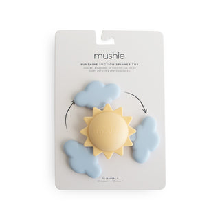 MUSHIE SUCTION SPINNER TOY IN SUNSHINE AND BLOSSOM