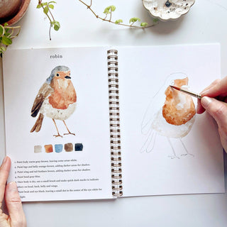 EMILY LEX STUDIO - BIRDS WATERCOLOR WORKBOOK