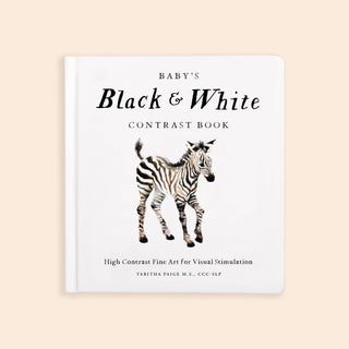 Paige Tate & Co. - Black and White Contrast Book for Baby (Christmas Baby Gift)