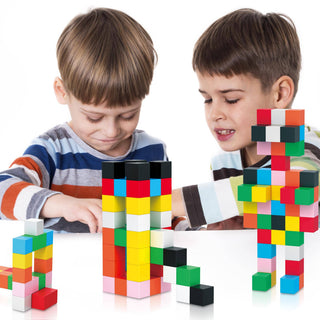 PicassoTiles - PicassoTiles 54pc 1.2" Magnetic Cubes Set
