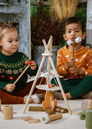 Coco Village - Wooden Camping Playset