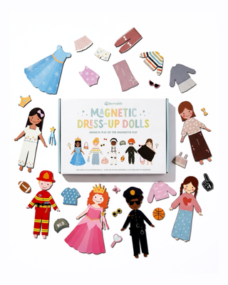 Cherrypick - Magnetic Dress-Up Dolls Play Set