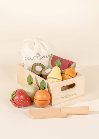 Coco Village - Wooden Fruits Playset