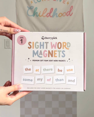 Cherrypick - Sight Word Magnets for Early Reading & Literacy: Level 1