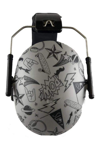 BANZ® Carewear for Kids - Kids Earmuffs - Prints: Peace Doodle