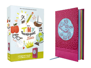 NIrV Tiny Theologians Bible, Leathersoft, Pink