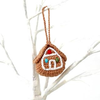 Gingerbread House Ornament – Handmade