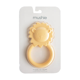 MUSHIE SILICONE TEETHER RING WITH ANIMAL