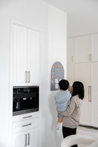 Cherrypick - MINI Magic Playwall - Arch Magnetic Art Wall Decal: Caramel