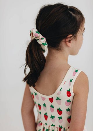 Good Apples Kids - Sleeveless Twirl Dress in Strawberry Blush: Strawberry Blush