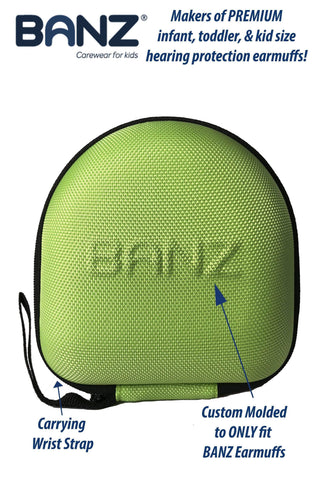 BANZ® Carewear for Kids - Kids Earmuffs ZeeCase: Onyx