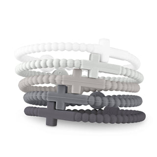 Ryan & Rose - Jesus Bracelets - 5 Packs: Alloy, Extra Small