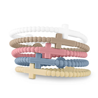 Ryan & Rose - Jesus Bracelets - 5 Packs: Alloy, Extra Small