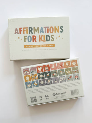 Cherrypick - Affirmations for Kids Memory Matching Game