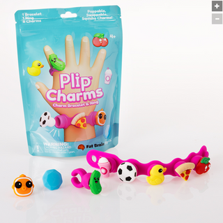 Fat Brain Plip Charms Pink Bracelet and Ring