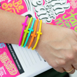Ryan & Rose - Jesus Bracelets - 5 Packs: Alloy, Extra Small