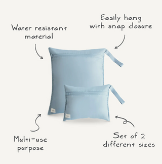 MUSHIE WATER RESISTANT WET BAG IN ASSORTED PATTERNS