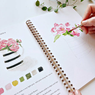 EMILY LEX STUDIO- BOUQUETS WATERCOLOR WORKBOOK