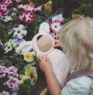 Olli Ella Cozy Dinkum Bunny Pip - Pink