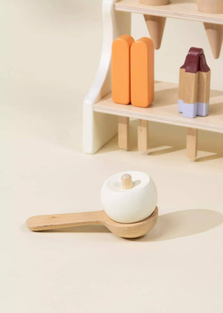 Coco Village - Wooden Ice Cream Stand and Accessories