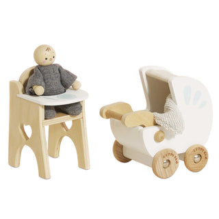 Le Toy Van, Inc. - Dolls House Nursery & Baby Set
